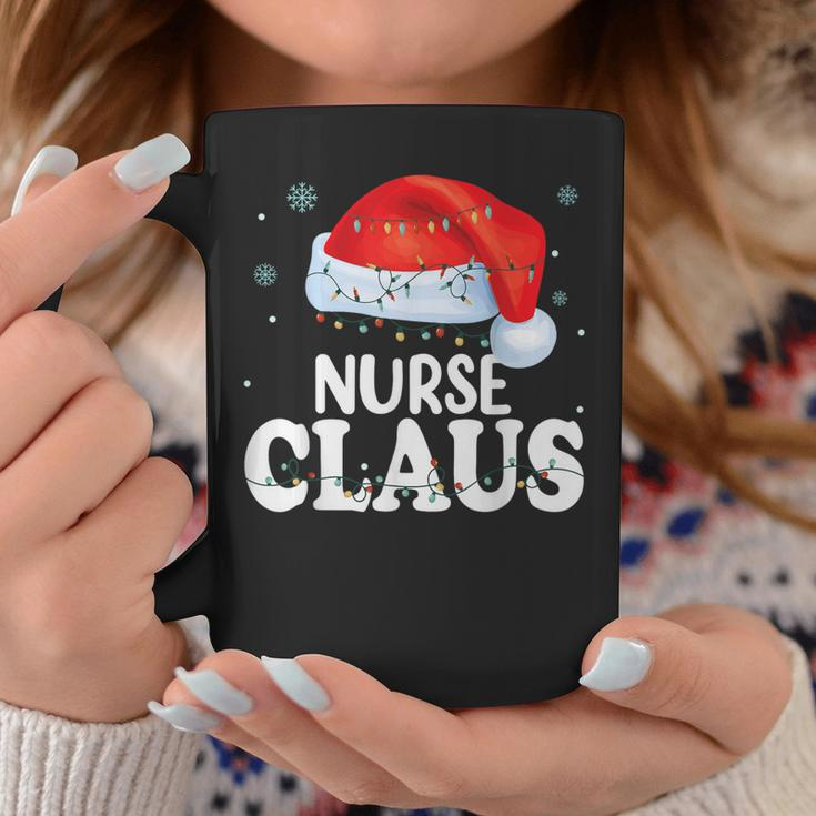 Nurse Santa Claus Christmas Matching Costume Coffee Mug Unique Gifts