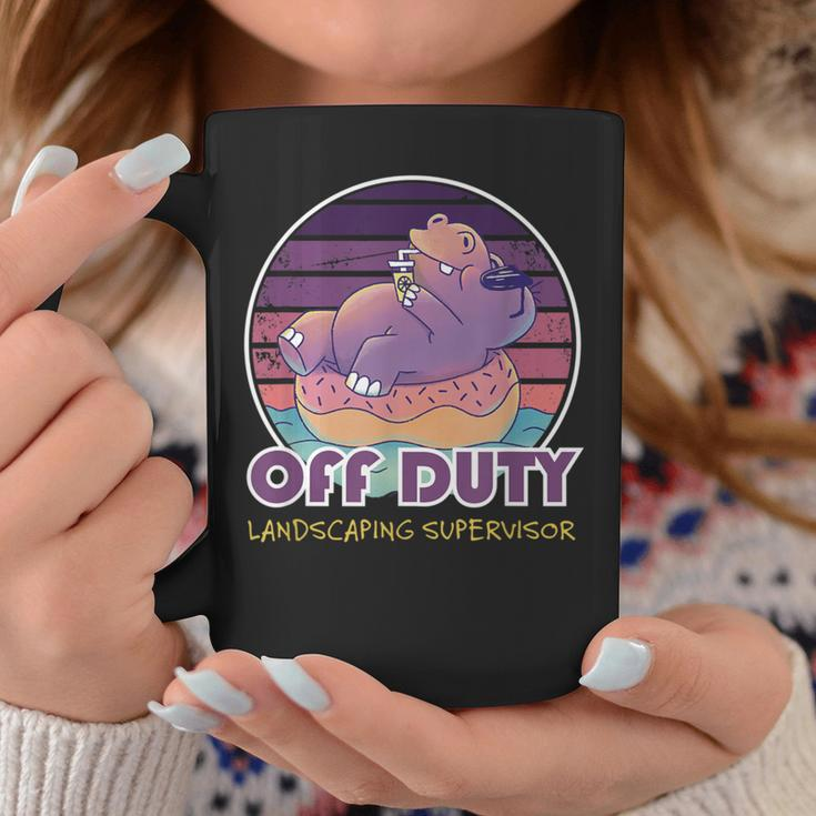 Off Duty Landscaping Supervisor Job Coworker Coffee Mug Unique Gifts