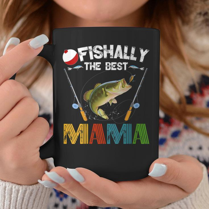 Ofishally The Best Mama Fishing Rod Mommy Funny Mothers Day Gift For Womens Gift For Women Coffee Mug Unique Gifts