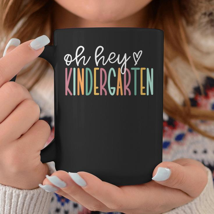 Oh Hey Kindergarten Cute Kindergarten Teacher Coffee Mug Unique Gifts