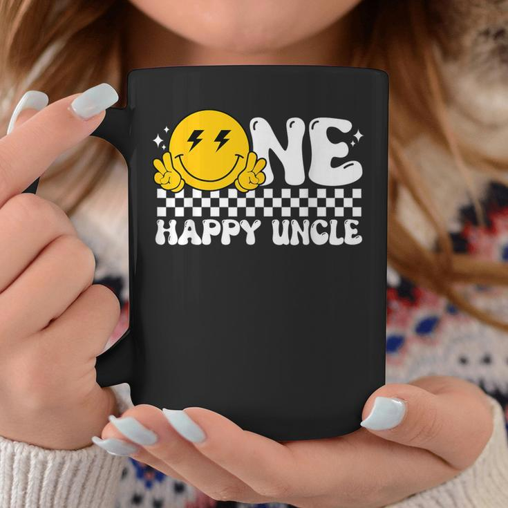 One Happy Dude Uncle Groovy 1St Birthday Family Matching Coffee Mug Unique Gifts