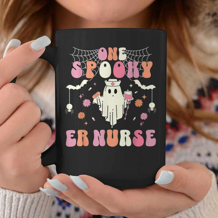One Spooky Er Nurse Halloween Emergency Department Nurse Coffee Mug Funny Gifts