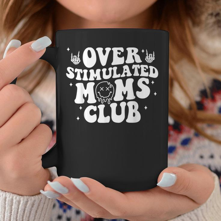 Overstimulated Moms Club Cool Moms Mama Mother's Sarcastic Coffee Mug Funny Gifts
