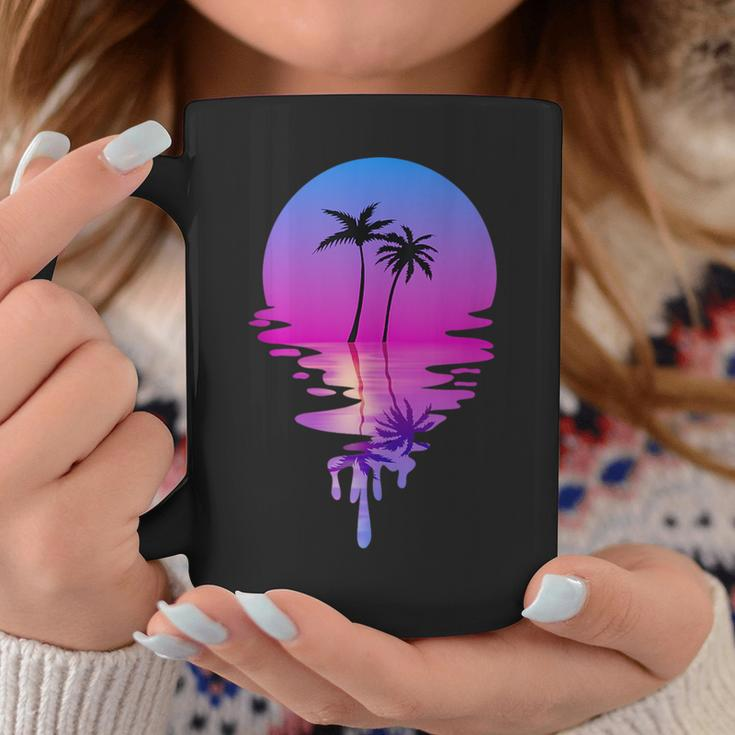 Palm Trees Beach Sunset Beach Lovers Women Men Gifts Coffee Mug Unique Gifts