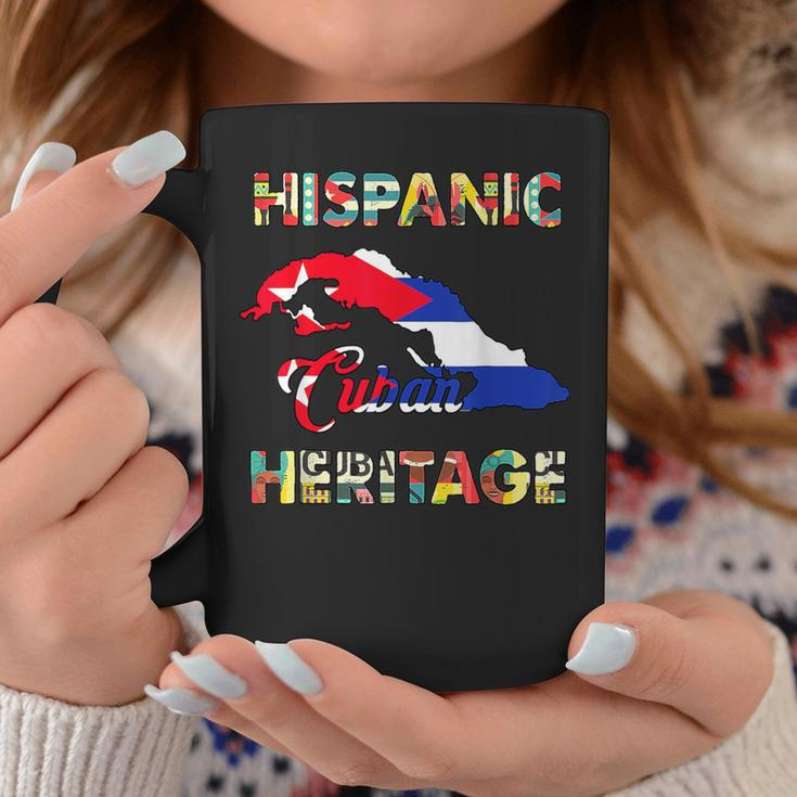 Hispanic Heritage Month Cuba Cubanita Cuban Flag Coffee Mug Funny Gifts
