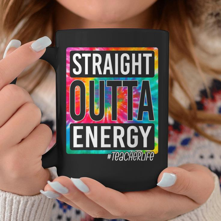 Paraprofessional Straight Outta Energy Teacher End Of Year Coffee Mug Unique Gifts