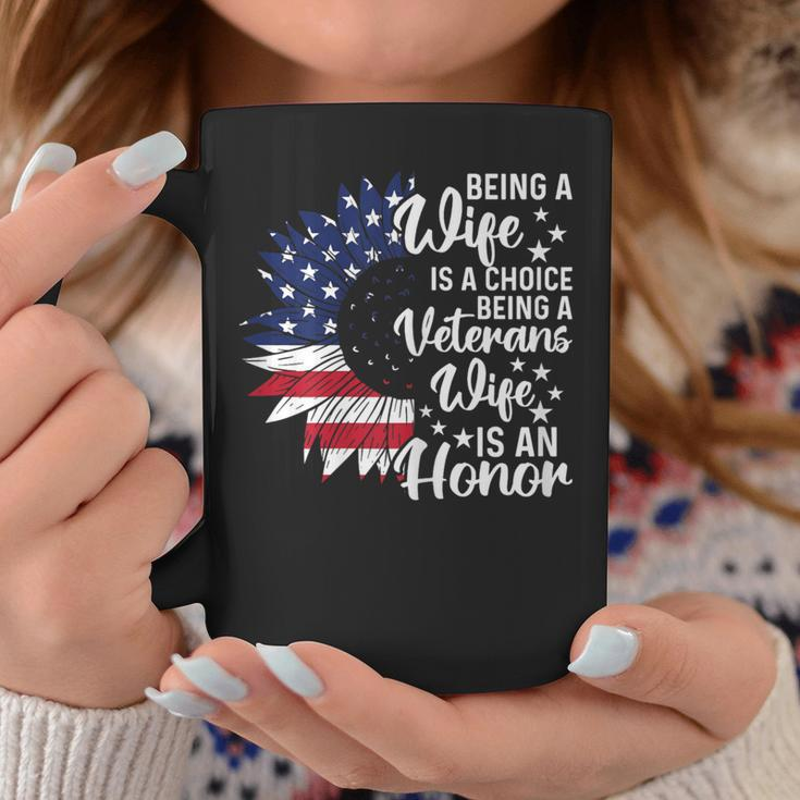 Patriotic Veterans Day Being A Veterans Wife Is An Honor Coffee Mug Unique Gifts