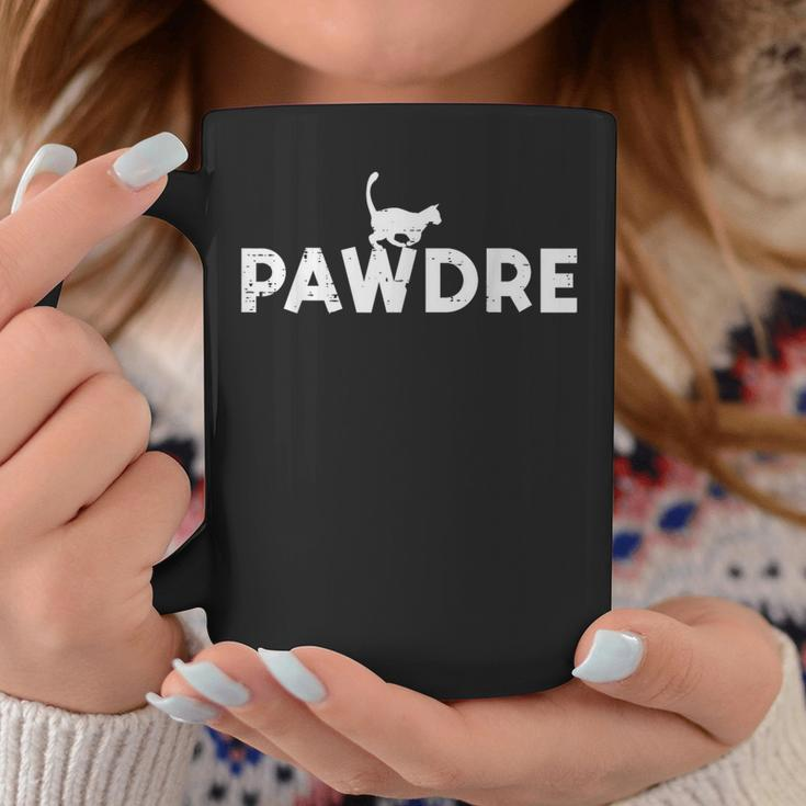 Pawdre Cat Dad Cute Fur Papa Fathers Day Pet Paw Daddy Coffee Mug Unique Gifts
