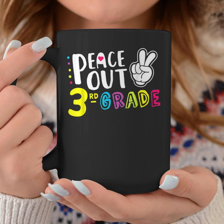 Peace Out Third GradeFunny 3Rd Grade Graduation Coffee Mug Unique Gifts