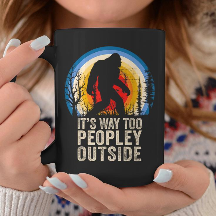 Peopley It's Too Peopley Outside I Cant People Today Coffee Mug Unique Gifts