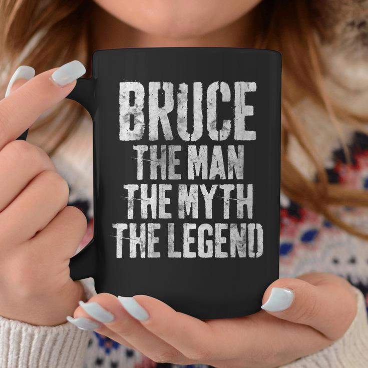 Personalized Bruce The Man The Myth The Legend Coffee Mug Unique Gifts