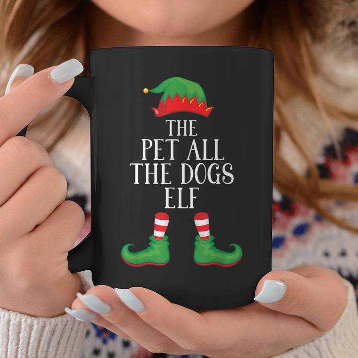 Pets Dogs Elf Matching Group Xmas Family Christmas Coffee Mug Personalized Gifts