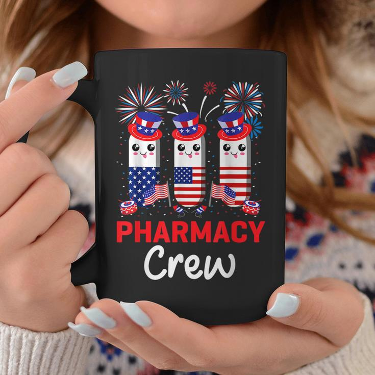 Pharmacy Crew 4Th Of July Cute Pills American Patriotic Coffee Mug Unique Gifts