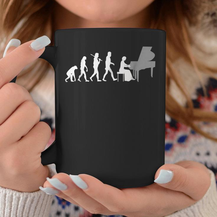 Piano Player Evolution Funny Music Piano Funny Gifts Coffee Mug Unique Gifts