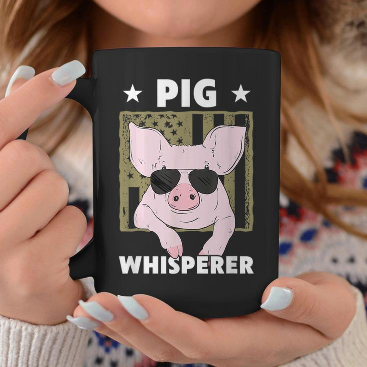 Pig Whisperer Pig Design For Men Hog Farmer Coffee Mug Funny Gifts