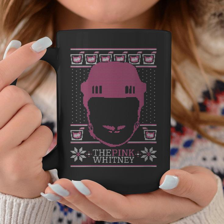 The Pink Whitney Ugly Christmas Sweater Party Hockey Coffee Mug Unique Gifts