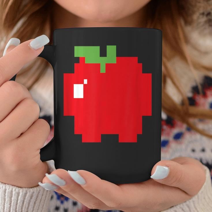 Pixel Apple 80S Video Game Halloween Group Costume Coffee Mug Unique Gifts