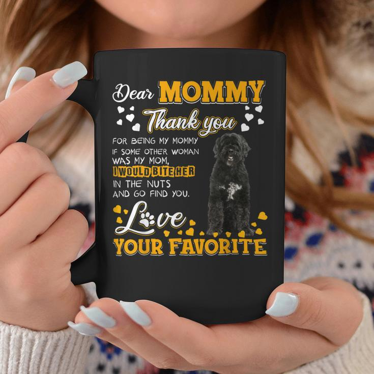 Portuguese Water Dog Dear Mommy Thank You For Being My Mommy Coffee Mug Unique Gifts
