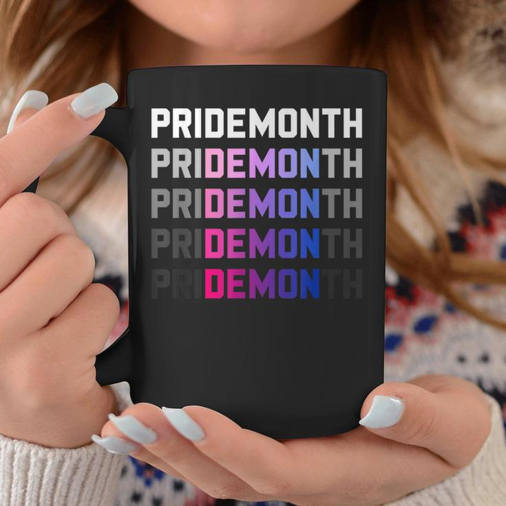 Pridemonth Demon Vintage Human Right Bisexual Coffee Mug Unique Gifts