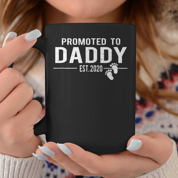 Promoted To Daddy 2020 Soon To Be Dad Husband Gift Baby Coffee Mug Unique Gifts