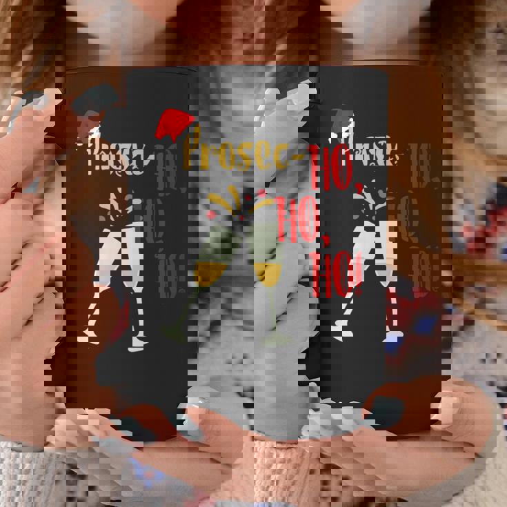 Prosec Ho Ho Ho Wine Lover Christmas Celebration Coffee Mug Unique Gifts