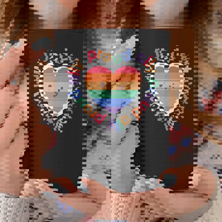 Proud Ally Lgbt Rainbow Heart | Gay Pride Sf Gay Pride Month Coffee Mug Unique Gifts