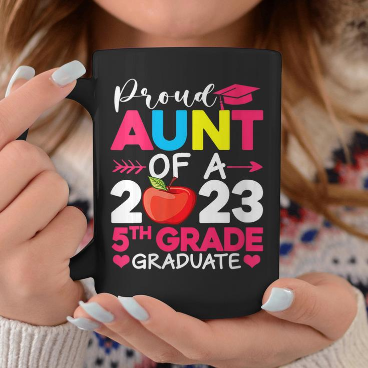 Proud Aunt Of 2023 5Th Grade Graduate Funny Graduation Coffee Mug Unique Gifts