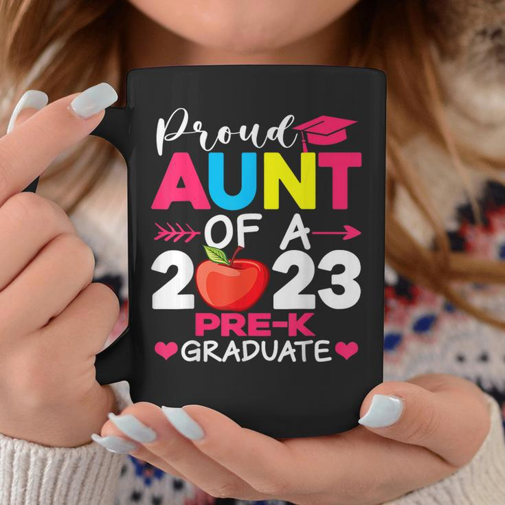 Proud Aunt Of 2023 Pre K Graduate Funny Graduation Coffee Mug Unique Gifts
