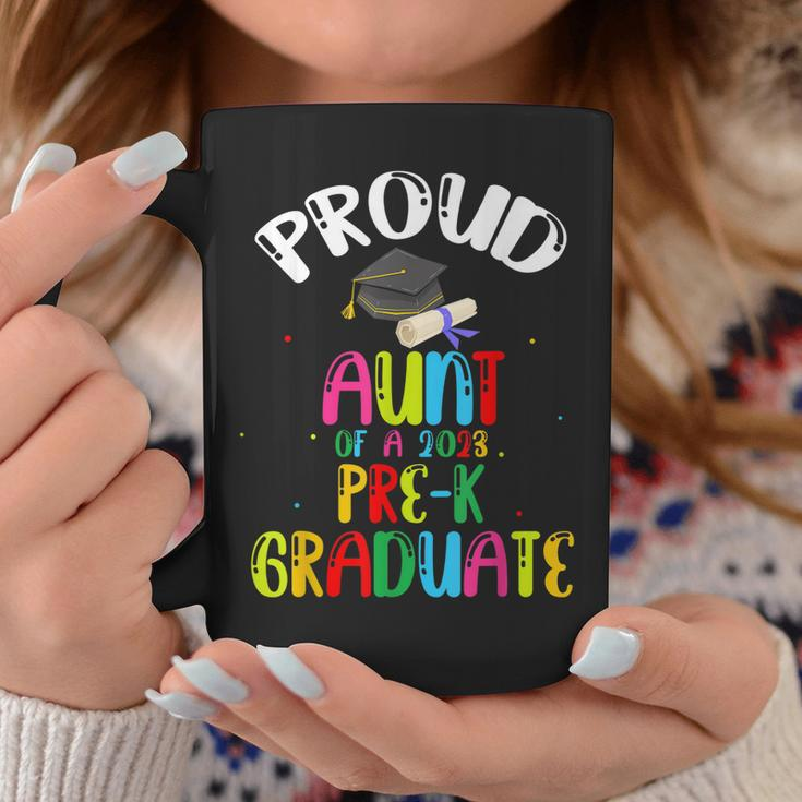 Proud Aunt Of Preschool Graduate 2023 School Prek Graduation Coffee Mug Unique Gifts