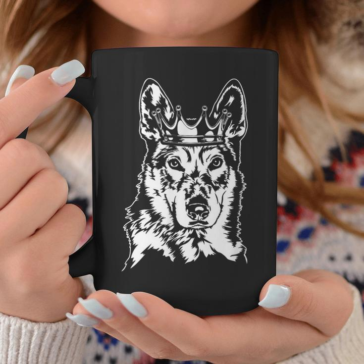 Proud Czechoslovakian Wolfdog With Crown Dog Mom Dog Coffee Mug Unique Gifts