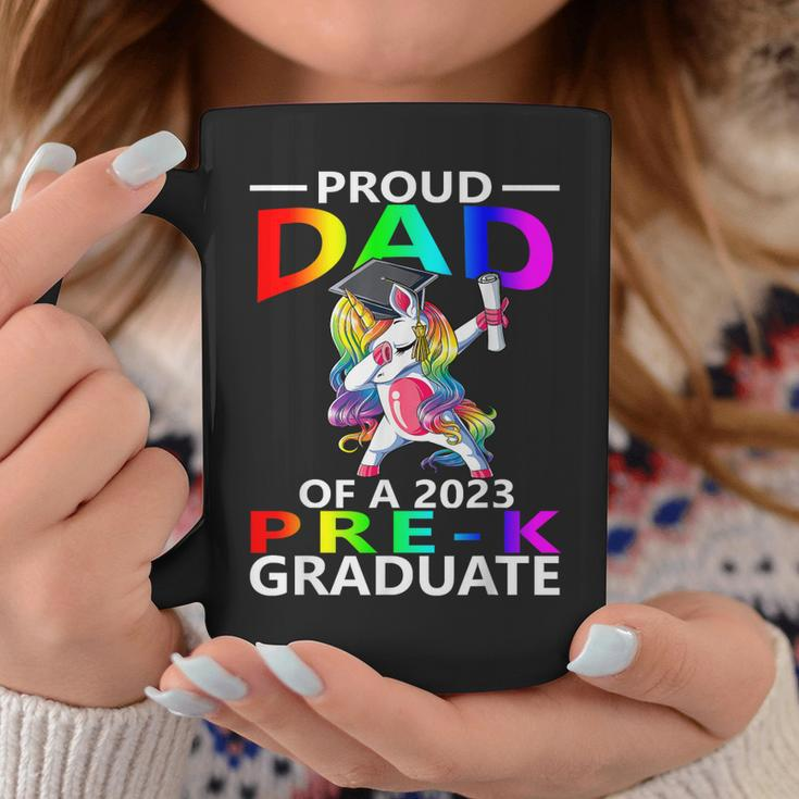 Proud Dad Of A Class Of 2023 Prek Graduate Unicorn Coffee Mug Unique Gifts