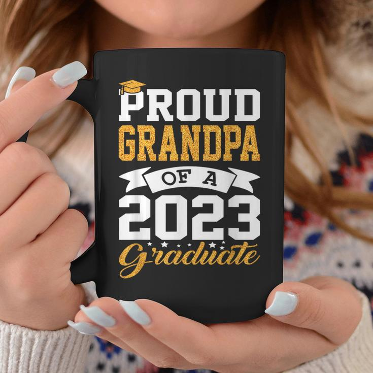 Proud Grandpa Class Of 2023 Senior Graduate Funny Graduation Coffee Mug Unique Gifts