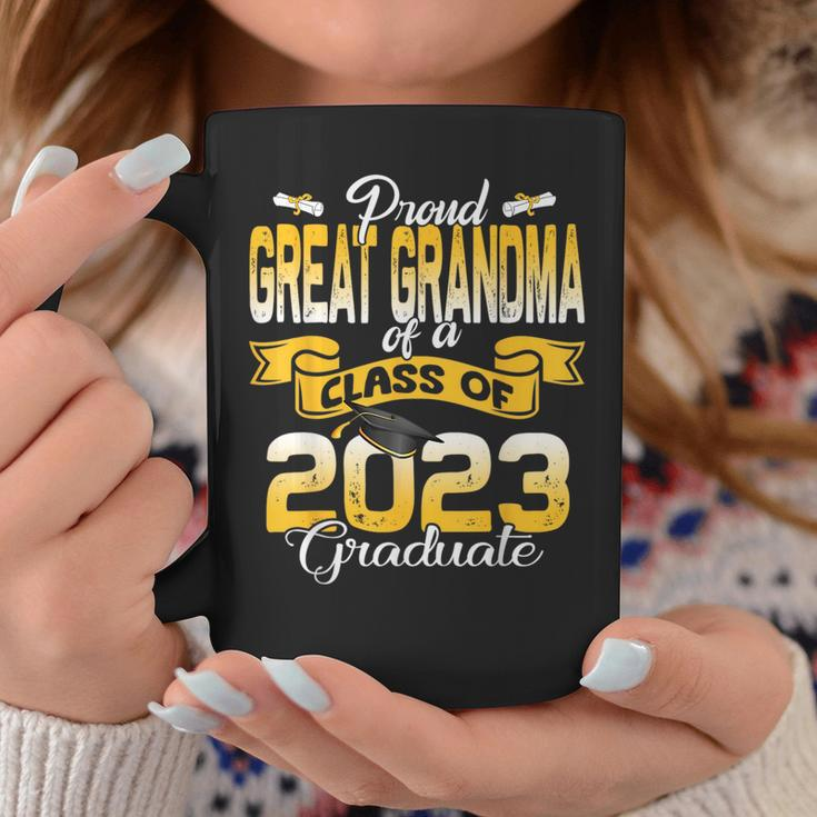 Proud Great Grandma Of A Class Of 2023 Graduate Senior 23 Coffee Mug Funny Gifts