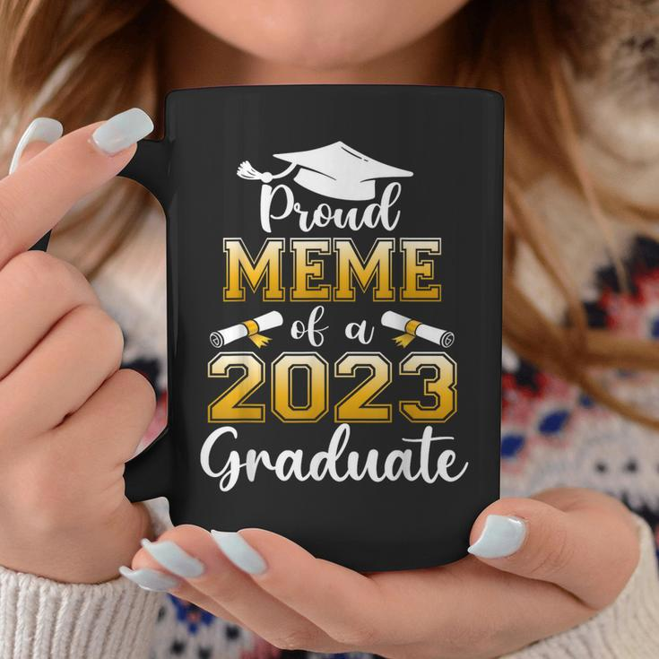 Proud Meme Of A Class Of 2023 Graduate Senior 23 Coffee Mug Unique Gifts