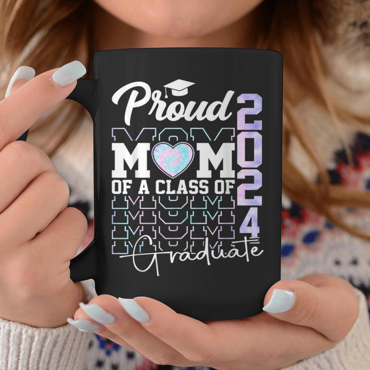 Proud Mom Of A Class Of 2024 Graduate Senior 24 Graduation Coffee Mug Funny Gifts