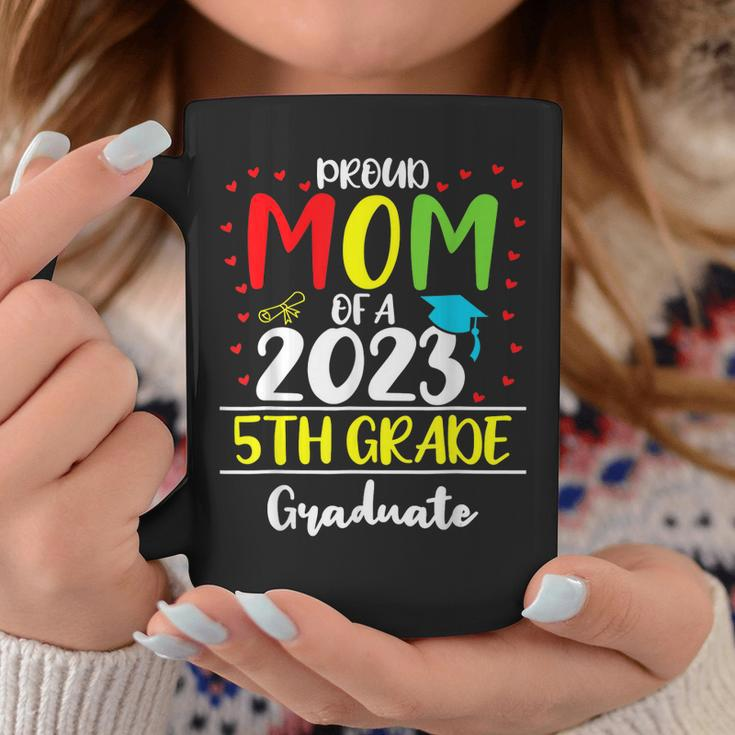 Proud Mom Of A 2023 5Th Grade Graduate Graduation Gift Coffee Mug Unique Gifts