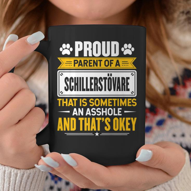 Proud Parent Of A Schillerstövare Dog Owner Mom & Dad Coffee Mug Unique Gifts