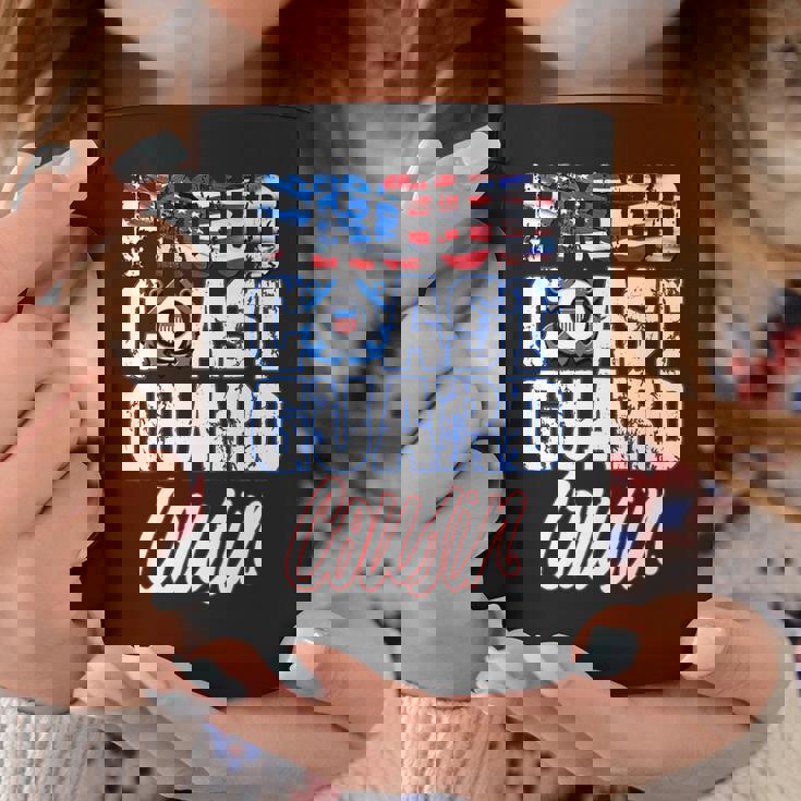 Proud Patriotic Usa Coast Guard Cousin Usa Flag Men Women Patriotic Funny Gifts Coffee Mug Unique Gifts