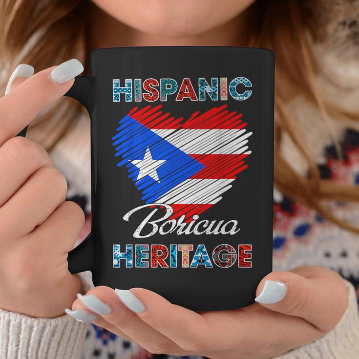 Puerto Rican Hispanic Heritage Boricua Puerto Rico Flag Coffee Mug Unique Gifts