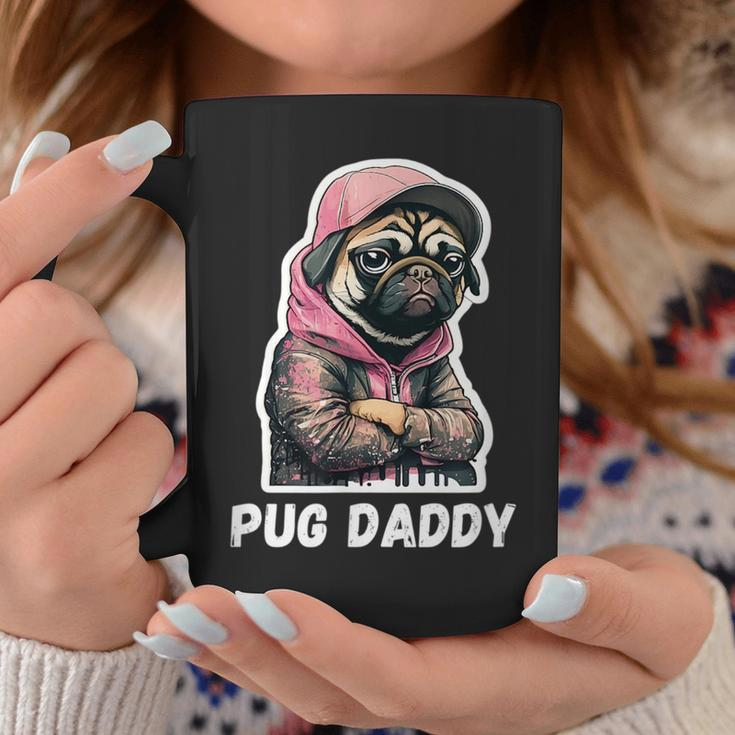 Pug Daddy - Moody Cool Pug Funny Dog Pugs Lover Coffee Mug Funny Gifts
