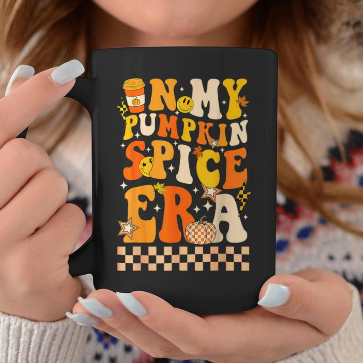 In My Pumpkin Spice Era Retro Happy Fall Autumn Thanksgiving Coffee Mug Unique Gifts