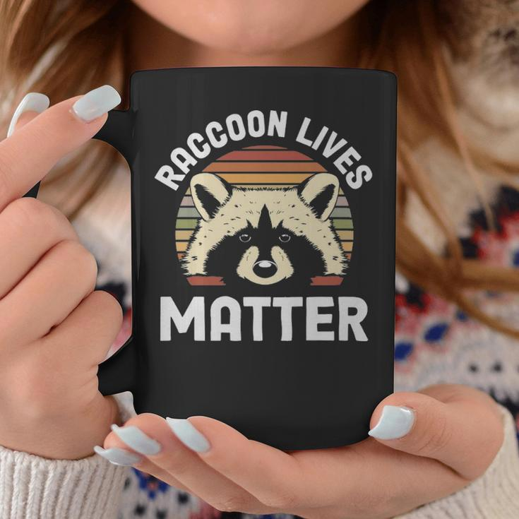 Raccoon Lives Matter Funny Raccoon Gift - Raccoon Lives Matter Funny Raccoon Gift Coffee Mug Unique Gifts