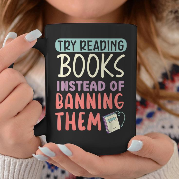 Read Banned Books Bookworm Book Lover Bibliophile Coffee Mug Unique Gifts