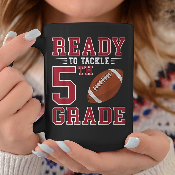 Ready To Tackle 5Th Grade Back To School First Day Of School Coffee Mug Funny Gifts