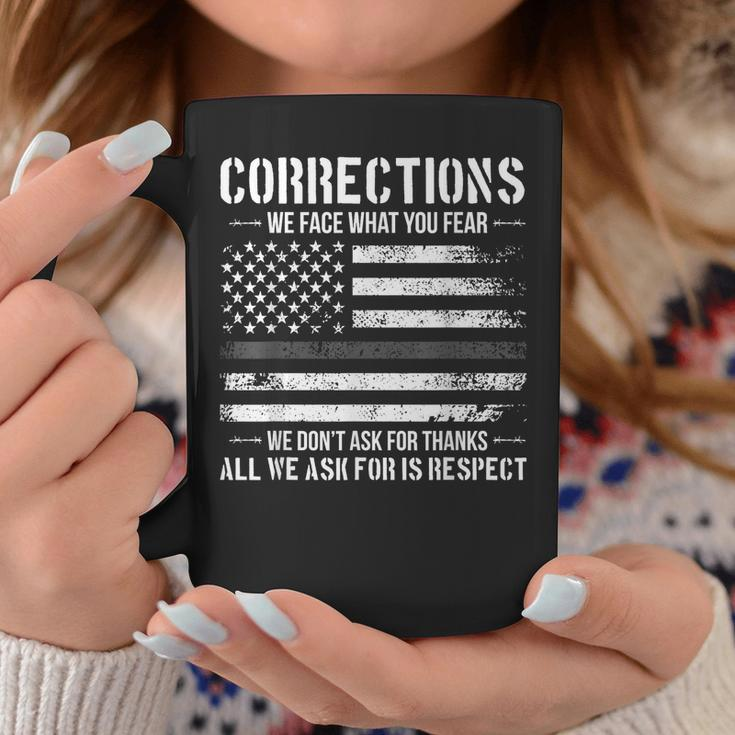 Respect Correctional Officer Proud Corrections Officer Coffee Mug Funny Gifts
