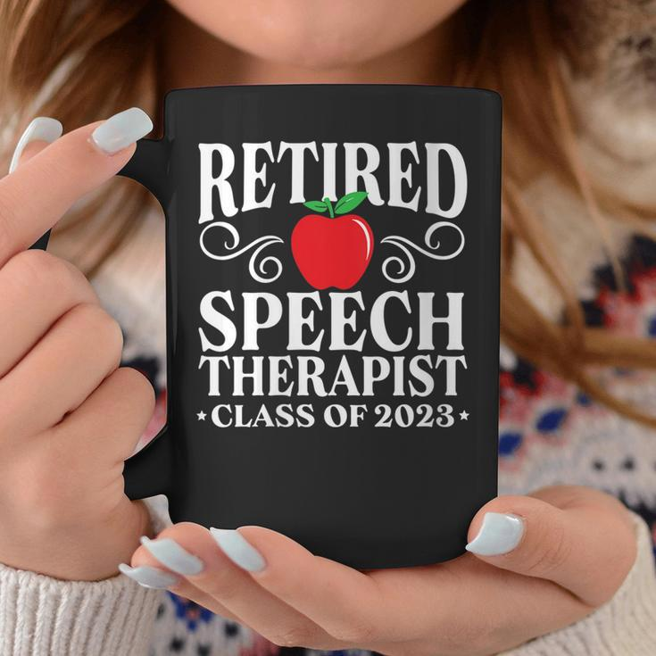 Retired Speech Therapist Slp Class Of 2023 Retirement Gifts Coffee Mug Unique Gifts