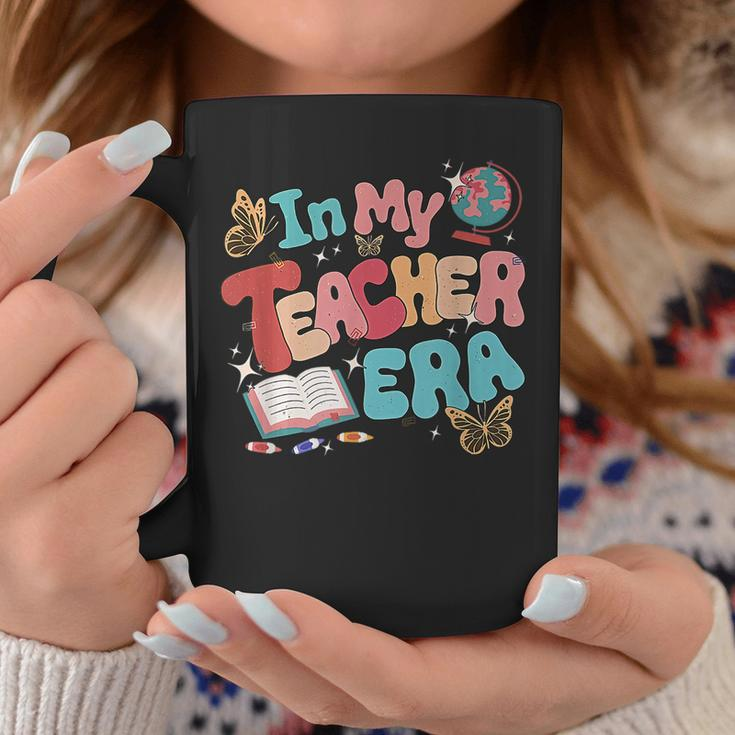 Retro Groovy In My Teacher Era Teaching Life Back To School Coffee Mug Unique Gifts