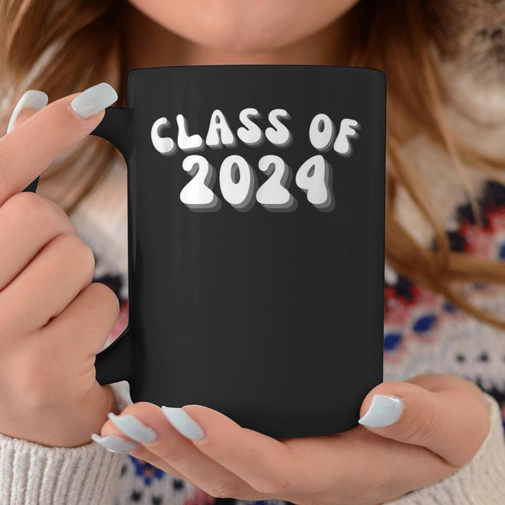 Retro Senior 2024 Class Of 2024 Graduation High School Grad Coffee Mug Unique Gifts