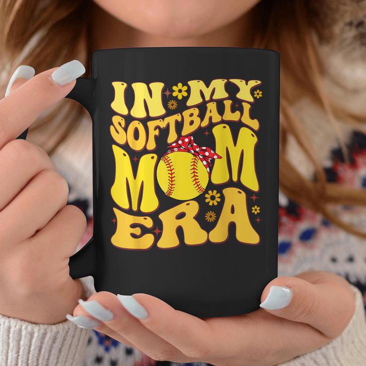 Retro In My Softball Mom Era Mama Boy Coffee Mug Unique Gifts