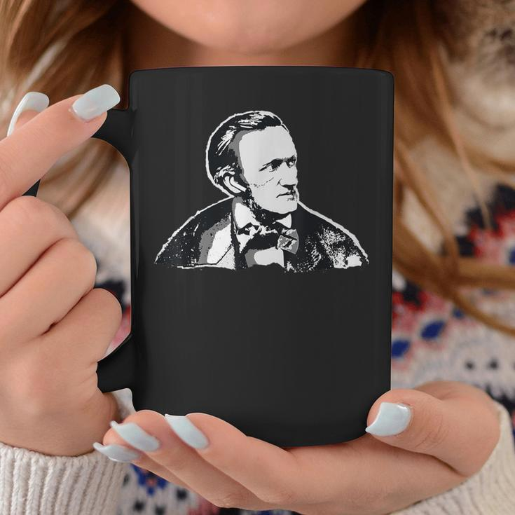 Richard Wagner Classical Composer Earbuds Coffee Mug Unique Gifts
